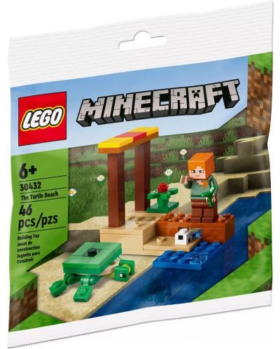 Constructor LEGO Minecraft - Turtle Beach (30432) - 1