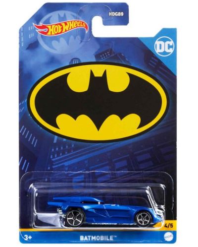 Mașină Hot Wheels DC Batman, 1:64,  sortiment  - 1