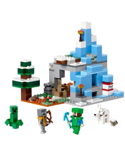 Constructor LEGO Minecraft - Vârfurile înghețate (21243)	 - 3