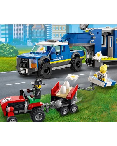 Constructor Lego City -  Masina Centru de comanda mobil al politiei (60315) - 8