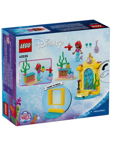 Constructor  LEGO Disney Princess - Scena muzicală a lui Ariel (43235) - 2