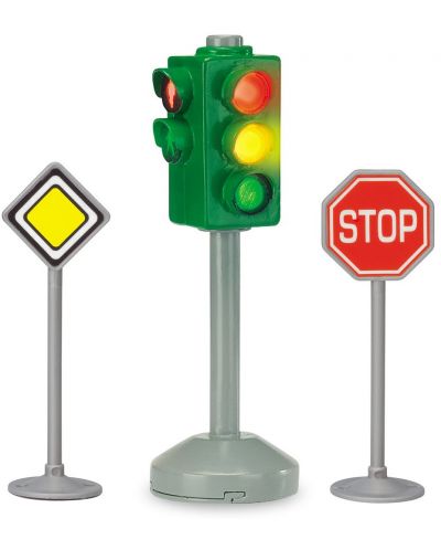 Set Dickie Toys - Semafor cu indicatoare rutiere - 1