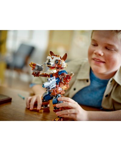 Constructor LEGO Marvel Super Heroes - Rocket și Baby Groot (76282) - 7