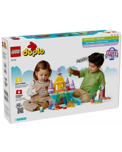 Constructor  LEGO Duplo - Palatul subacvatic magic al lui Ariel (10435)  - 6