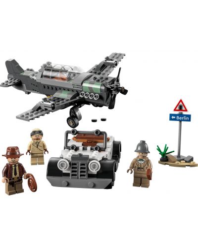 Constructor LEGO Indiana Jones - Urmărire cu avioane de luptă (77012) - 3
