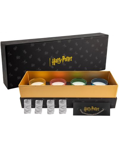 CineReplicas Filme: Harry Potter - Set de lumânări și brățări pentru case Harry Potter - 5