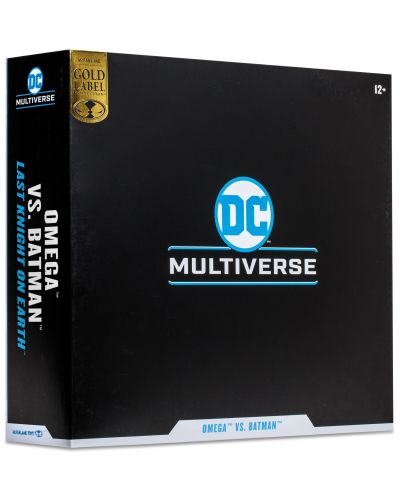 McFarlane DC Comics: Multiverse - Omega vs Batman (Gold Label) set de figurine de acțiune, 18 cm - 8