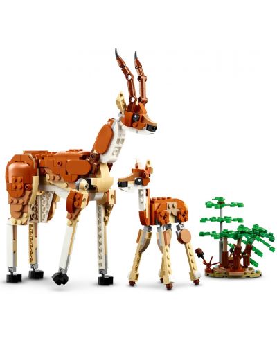 Constructor LEGO Creator 3 în 1 - Animale de safari (31150) - 6