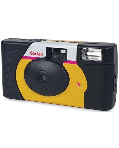 Aparat foto compact Kodak - Power Flash 27+12, galben - 1