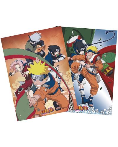 GB eye Animation: Naruto - set de mini postere pentru echipa 7 - 1