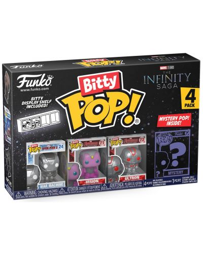 Set figurine mini Funko Bitty POP! Marvel: The Infinity Saga - 4-Pack (Series 3) - 3