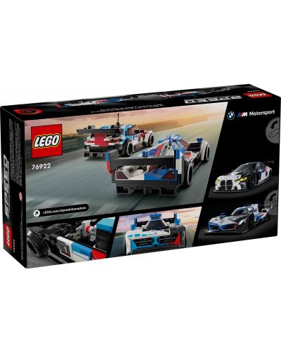 Constructor  LEGO Speed Champions - BMW M4 GT3 & BMW M Hybrid V8 (76922) - 2