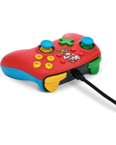 Controller PowerA - Nano, cu fir, pentru Nintendo Switch, Mario Medley - 5
