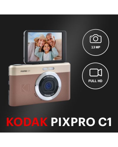 Aparat foto compact Kodak - Pixpro C1, 13MP + card de memorie