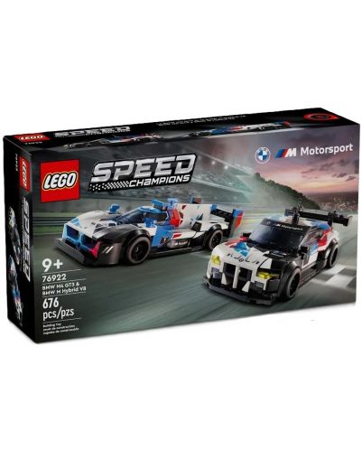 Constructor  LEGO Speed Champions - BMW M4 GT3 & BMW M Hybrid V8 (76922) - 1