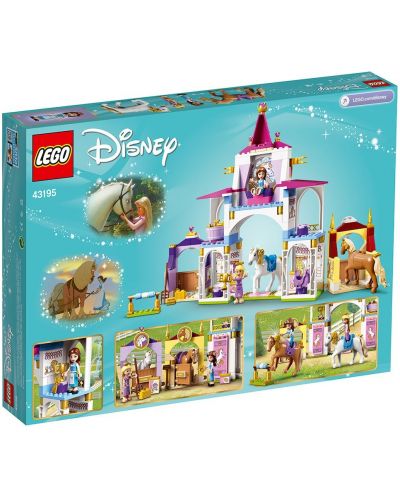 Constructor Legо Disney Princess - Grajdurile regale ale lui Bell si Rapunzel (43195) - 2