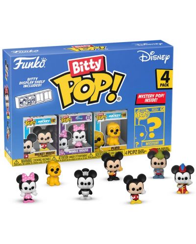 Set figurine mini Funko Bitty POP! Disney Classics - 4-Pack (Series 1) - 1