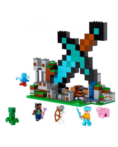 Constructor LEGO Minecraft Builder - Baza Sabiei (21244) - 3