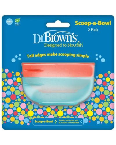 Dr. Brown's TF021 Castroane Scoop-a-Bowl 2 buc	 - 3