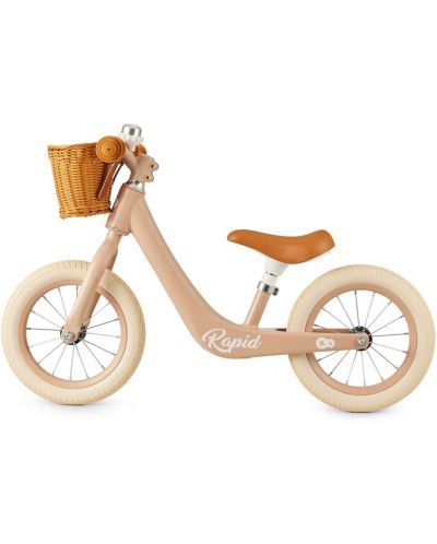 Bicicleta de echilibru  KinderKraft - Rapid 2, roz - 2