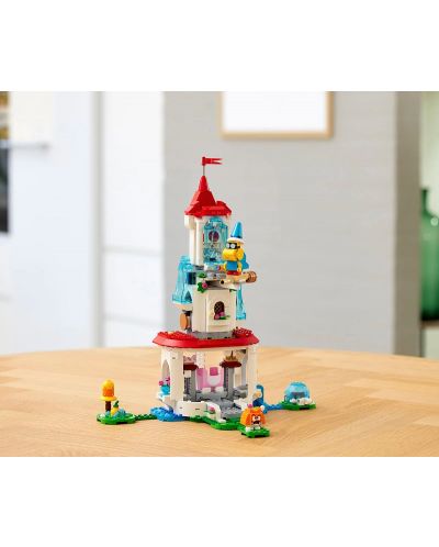 Supliment LEGO Super Mario - Costum de pisică și turnul înghețat (71407) - 10