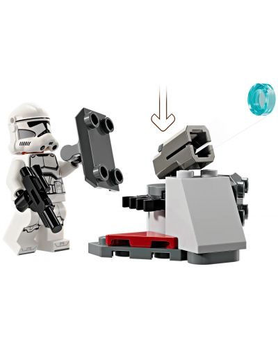 Constructor LEGO Star Wars - Clone Stormtroopers și Battle Droids Battle Pack (75372) - 4