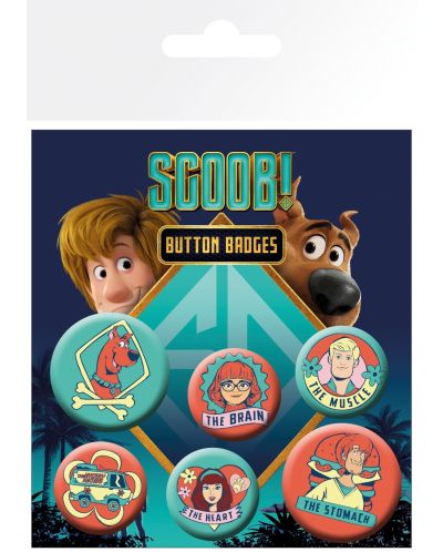 Set insigne GB eye Animation: Scooby-Doo - SCOOB! - 1