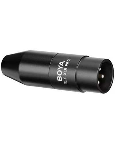 Convertor Boya - 35C-XLR Pro, 3.5 mm TRS/XLR, negru - 3