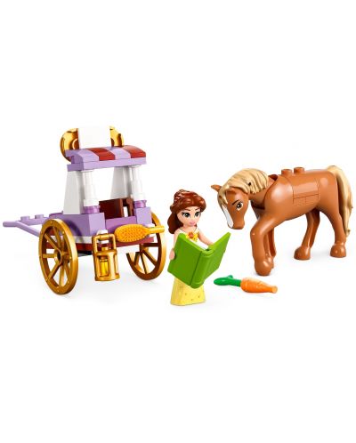 Constructor LEGO Disney - Trăsura lui Belle (43233) - 3