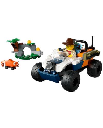 Constructor  LEGO City - Explorator al junglei pe ATV (60424)  - 2
