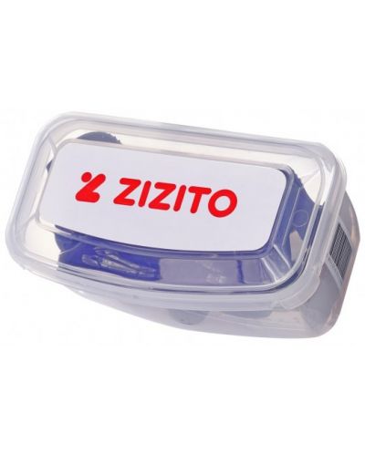 Set mască de scufundare cu snorkel în cutie Zizito - albastru - 4