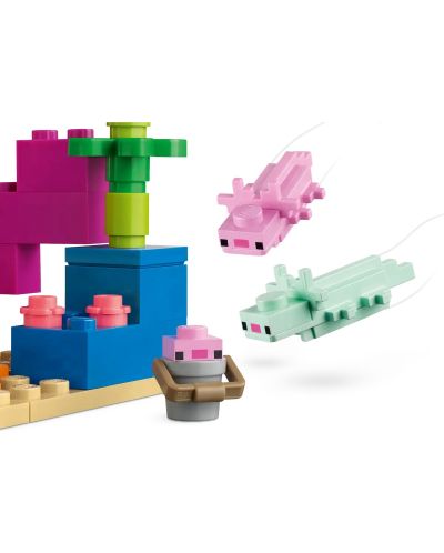 Constructor LEGO Minecraft - Casa Axolotl (21247) - 4