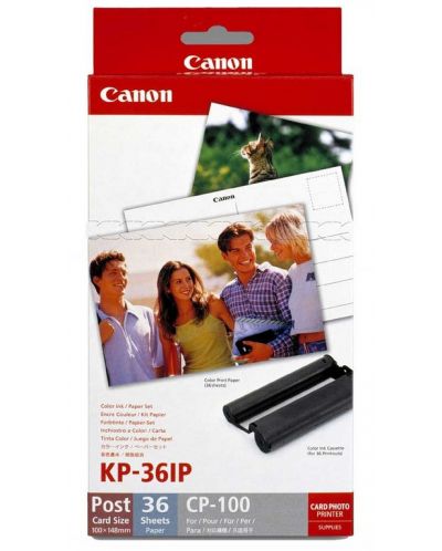 Set de hârtie și cerneală Canon - KP-36IP	 - 1