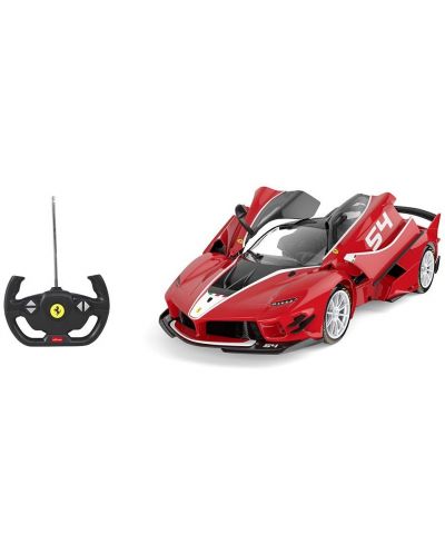 Masinuta radio controlata Rastar - Ferrari FXX K Evo A/B Radio/C, rosie, 1:14 - 6