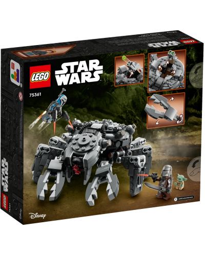 Constructor LEGO Star Wars - Tancul păianjen (75361) - 2