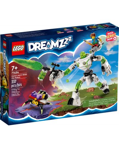 Constructor LEGO DreamZzz - Mateo și robotul Z-Blob (71454) - 1