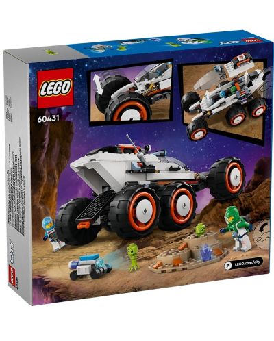 Constructor LEGO City - Rover spațial și viață extraterestră (60431) - 2