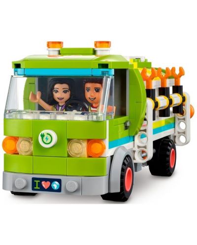 Constructor Lego Friends - Camion de reciclare (41712) - 3