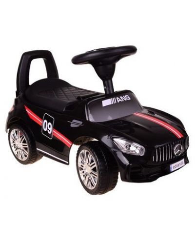 Mașină de călărie Baby Mix - Racer, neagră - 2