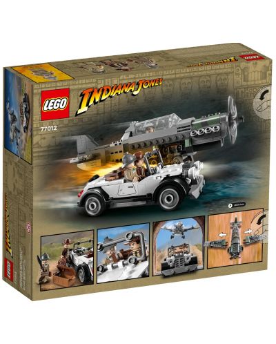 Constructor LEGO Indiana Jones - Urmărire cu avioane de luptă (77012) - 2