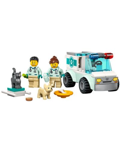 LEGO City - Salvare cu autobuz veterinar (60382) - 2
