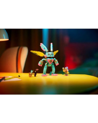 Constructor LEGO DreamZzz - Izzy și iepurașul Bunchu (71453) - 6