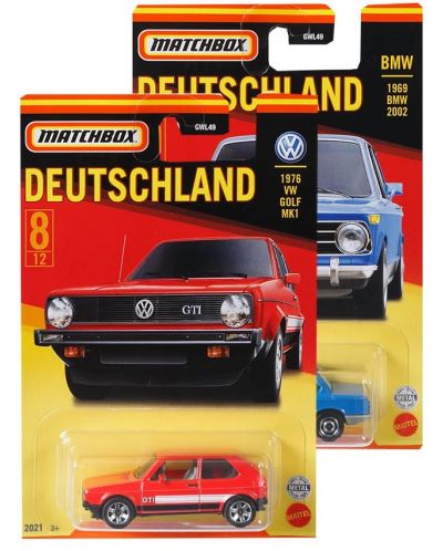 Masinuta  Mattel Matchbox - Cele mai bune masini din Germania,1:64, asortiment - 1