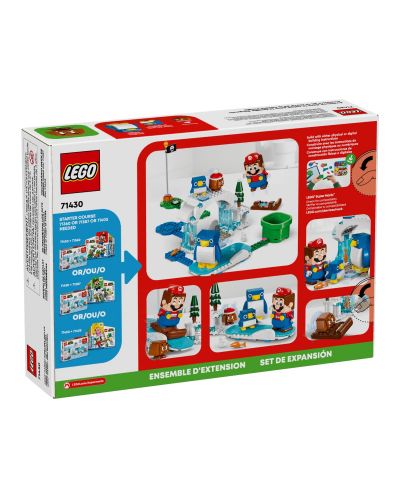 Constructor de adăugare LEGO Super Mario - Aventura înzăpezită a pinguinilor (71430) - 5