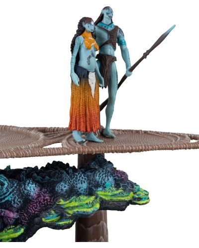 Set figurine de acțiune McFarlane Movies: Avatar - Metkayina Reef ( with Tonowari and Ronal) - 2