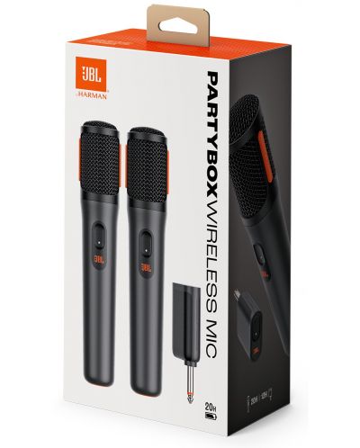 Set microfoane wireless JBL - Partybox, negru - 9