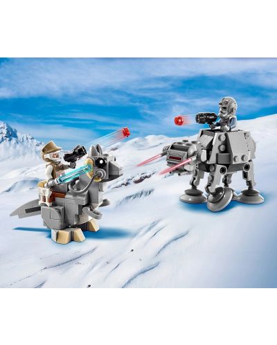 Set de construit Lego Star Wars - AT-AT vs Tauntaun Microfighters (75298) - 5