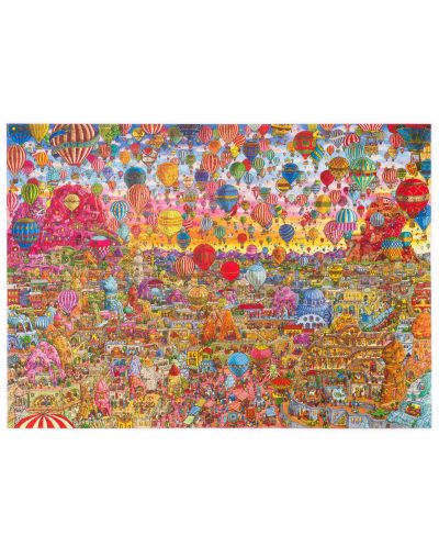 Colecție de puzzle-uri Unidragon 4 x 250 piese - Baloane - 9