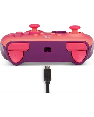 Controller PowerA - Enhanced, cu fir, Fantasy Fade Red (Nintendo Switch) - 5