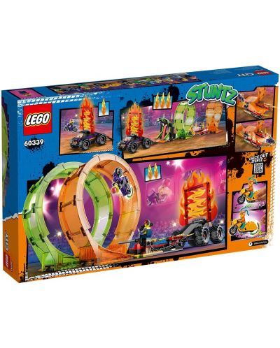 Constructor Lego City - Arena de cascadorii cu doua lupe (60339) - 2